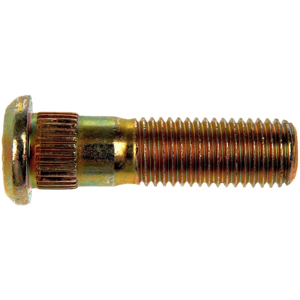 610-507 M12-1.50 Serrated Wheel Stud - 13.0mm Knurl, 44.8mm Length